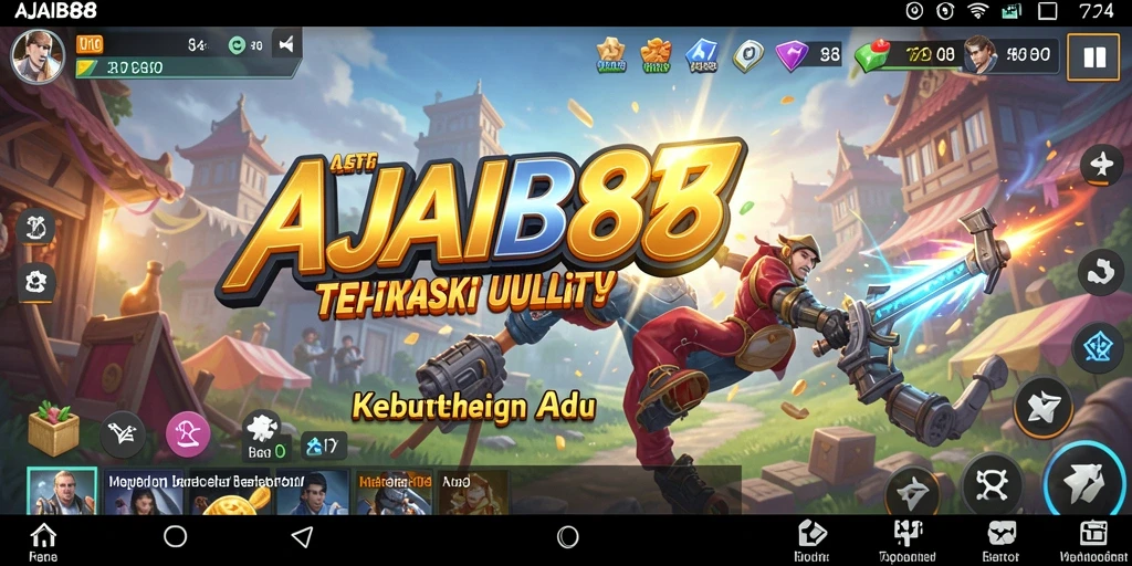 Tampilan antarmuka AJAIB88 yang sederhana dan efektif.