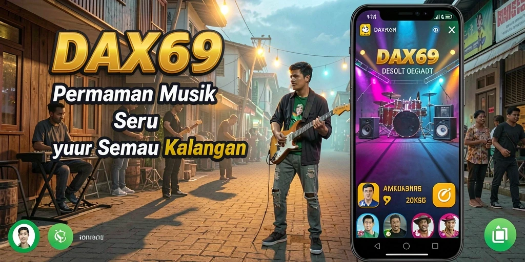 Screenshot DAX69 menampilkan gameplay seru dengan musik yang memanjakan telinga.