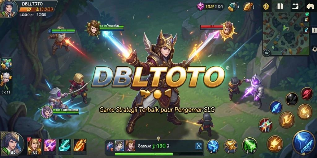 Tampilan gameplay <strong>DBLTOTO</strong> yang menarik dengan elemen SLG yang kuat.