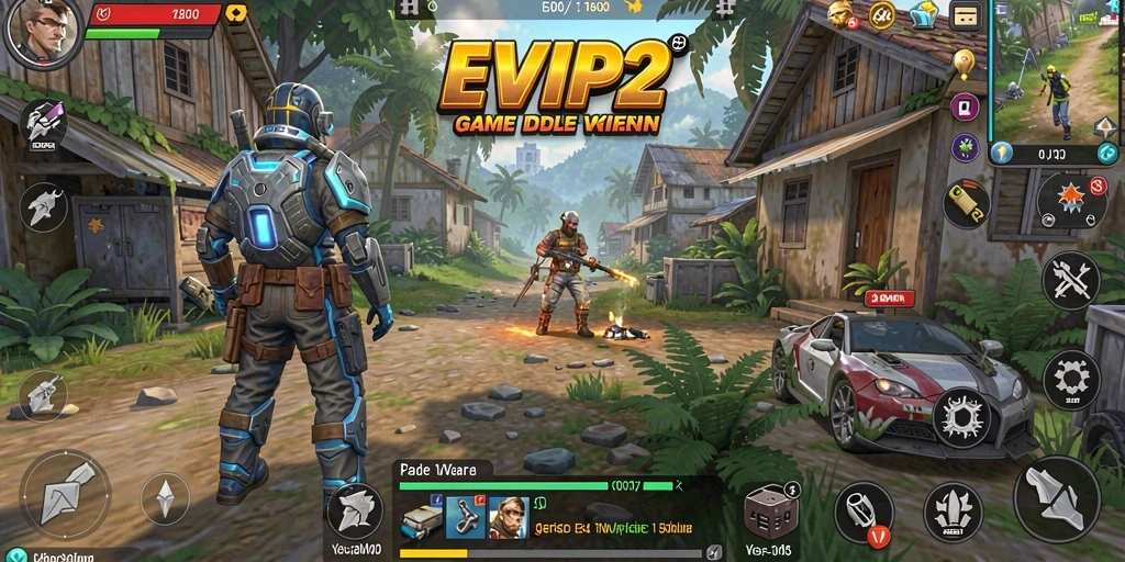 Tampilan gameplay dalam EVIP2 yang seru dan menarik.