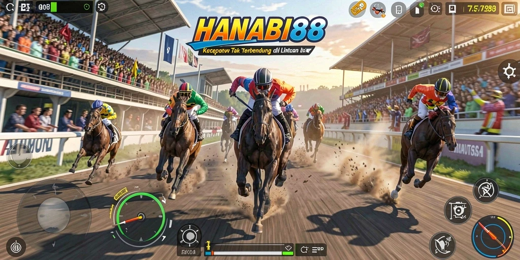 Gameplay balap motor yang mendebarkan dengan grafik yang realistis.