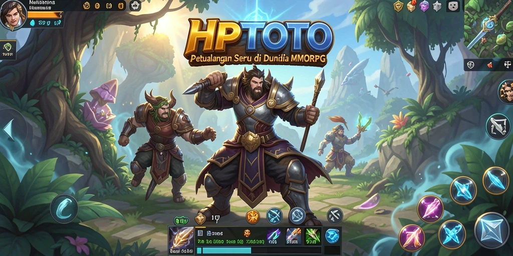 Tampilan gameplay HPTOTO yang mengesankan dalam dunia MMORPG.