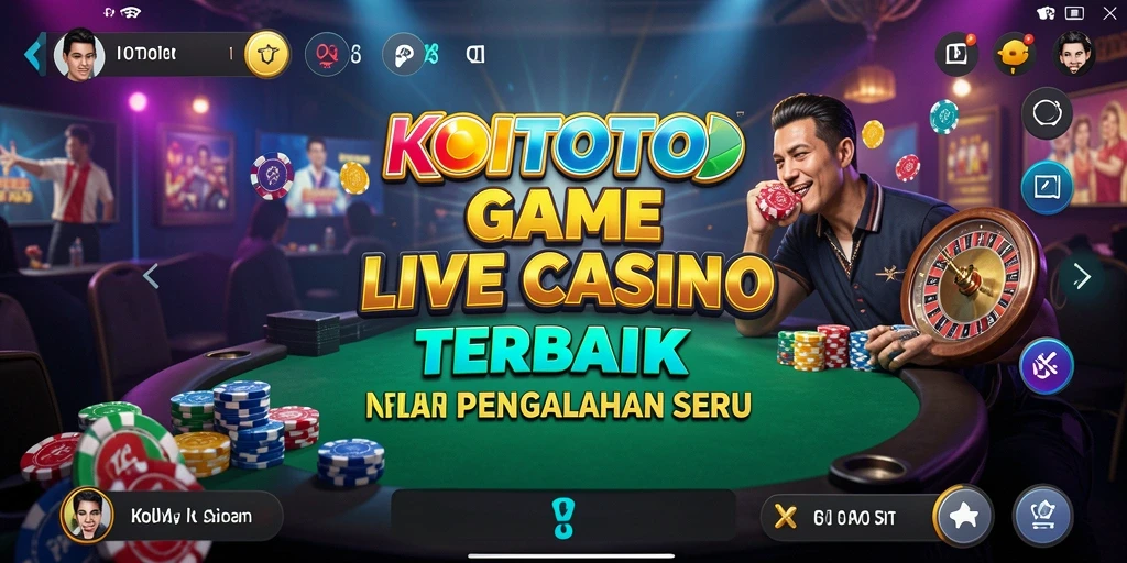 Tampilan gameplay langsung yang mengasyikkan di KOITOTO.