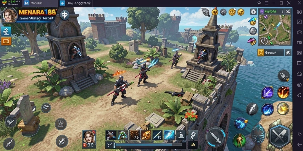 Tampilan gameplay MENARA188 yang seru dan mendebarkan.